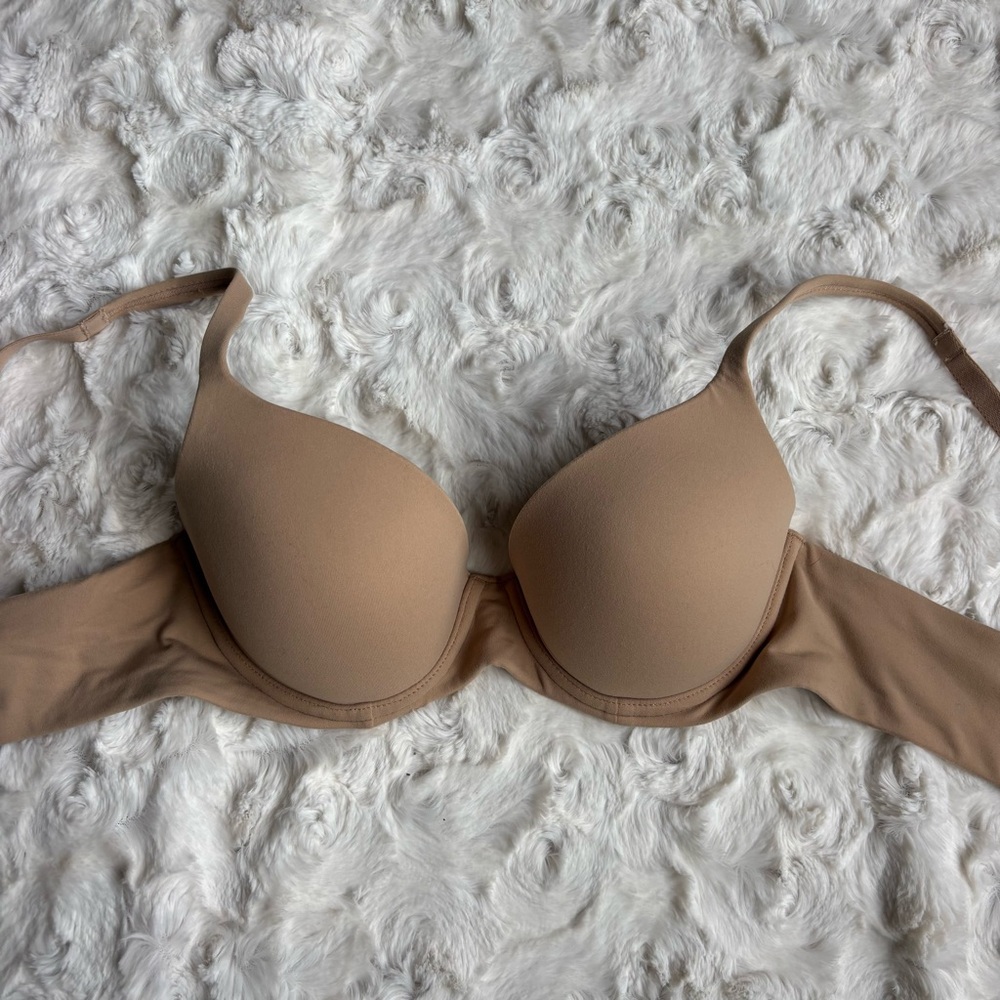 Soma Embraceable full coverage bra 32C Tan EEUC